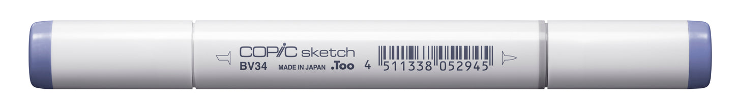Copic Sketch BV34 Bluebell Marker <inline style="float: right; margin-right: 10px; background-color: rgb(157, 166, 188);">&nbsp;&nbsp;&nbsp;&nbsp;&nbsp;&nbsp; </inline>