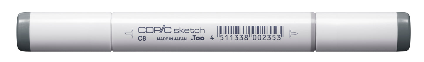 Copic Sketch C8 Cool Gray No. 8 Marker <inline style="float: right; margin-right: 10px; background-color: rgb(83, 93, 102);">&nbsp;&nbsp;&nbsp;&nbsp;&nbsp;&nbsp; </inline>