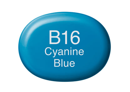 Copic Sketch B16 Cyanine Blue Marker <inline style="float: right; margin-right: 10px; background-color: rgb(27, 189, 235);">&nbsp;&nbsp;&nbsp;&nbsp;&nbsp;&nbsp; </inline>