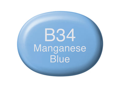 Copic Sketch B34 Manganese Blue Marker <inline style="float: right; margin-right: 10px; background-color: rgb(130, 193, 234);">&nbsp;&nbsp;&nbsp;&nbsp;&nbsp;&nbsp; </inline>