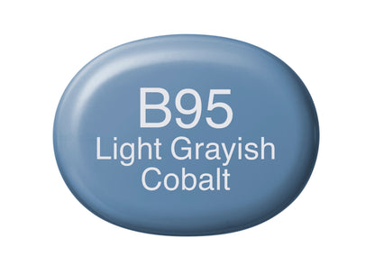 Copic Sketch B95 Light Grayish Cobalt Marker <inline style="float: right; margin-right: 10px; background-color: rgb(115, 165, 198);">&nbsp;&nbsp;&nbsp;&nbsp;&nbsp;&nbsp; </inline>