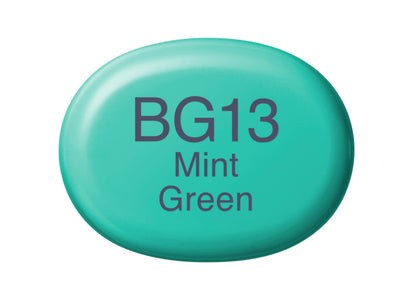 Copic Sketch BG13 Mint Green Marker <inline style="float: right; margin-right: 10px; background-color: rgb(196, 230, 232);">&nbsp;&nbsp;&nbsp;&nbsp;&nbsp;&nbsp; </inline>