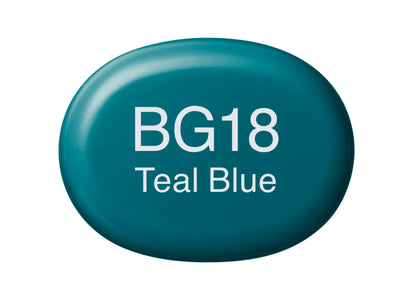 Copic Sketch BG18 Teal Blue Marker <inline style="float: right; margin-right: 10px; background-color: rgb(59, 190, 176);">&nbsp;&nbsp;&nbsp;&nbsp;&nbsp;&nbsp; </inline>