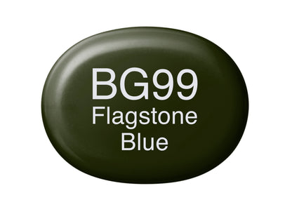 Copic Sketch BG99 Flagstone Blue Marker <inline style="float: right; margin-right: 10px; background-color: rgb(112, 157, 137);">&nbsp;&nbsp;&nbsp;&nbsp;&nbsp;&nbsp; </inline>