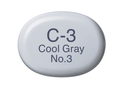 Copic Sketch C3 Cool Gray No. 3 Marker <inline style="float: right; margin-right: 10px; background-color: rgb(190, 200, 209);">&nbsp;&nbsp;&nbsp;&nbsp;&nbsp;&nbsp; </inline>