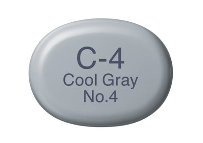 Copic Sketch C4 Cool Gray No. 4 Marker <inline style="float: right; margin-right: 10px; background-color: rgb(165, 179, 188);">&nbsp;&nbsp;&nbsp;&nbsp;&nbsp;&nbsp; </inline>