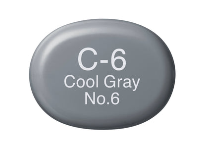 Copic Sketch C6 Cool Gray No. 6 Marker <inline style="float: right; margin-right: 10px; background-color: rgb(122, 139, 149);">&nbsp;&nbsp;&nbsp;&nbsp;&nbsp;&nbsp; </inline>