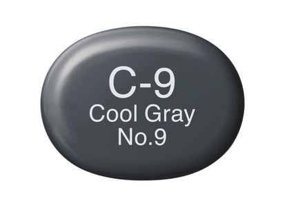 Copic Sketch C9 Cool Gray No. 9 Marker <inline style="float: right; margin-right: 10px; background-color: rgb(62, 71, 80);">&nbsp;&nbsp;&nbsp;&nbsp;&nbsp;&nbsp; </inline>