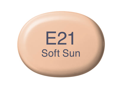 Copic Sketch E21 Soft Sun Marker <inline style="float: right; margin-right: 10px; background-color: rgb(253, 225, 201);">&nbsp;&nbsp;&nbsp;&nbsp;&nbsp;&nbsp; </inline>