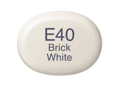 Copic Sketch E40 Brick White Marker <inline style="float: right; margin-right: 10px; background-color: rgb(240, 227, 209);">&nbsp;&nbsp;&nbsp;&nbsp;&nbsp;&nbsp; </inline>