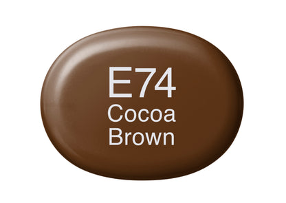 Copic Sketch E74 Cocoa Brown Marker <inline style="float: right; margin-right: 10px; background-color: rgb(202, 103, 84);">&nbsp;&nbsp;&nbsp;&nbsp;&nbsp;&nbsp; </inline>
