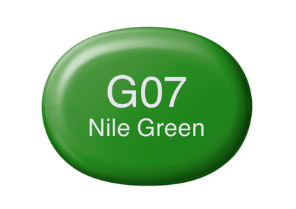 Copic Sketch G07 Nile Green Marker <inline style="float: right; margin-right: 10px; background-color: rgb(123, 197, 120);">&nbsp;&nbsp;&nbsp;&nbsp;&nbsp;&nbsp; </inline>