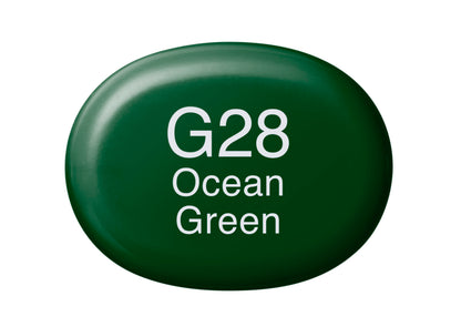 Copic Sketch G28 Ocean Green Marker <inline style="float: right; margin-right: 10px; background-color: rgb(17, 148, 98);">&nbsp;&nbsp;&nbsp;&nbsp;&nbsp;&nbsp; </inline>