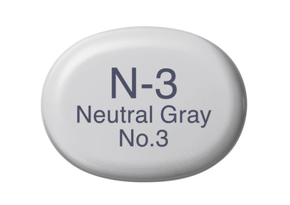 Copic Sketch N3 Neutral Gray No. 3 Marker <inline style="float: right; margin-right: 10px; background-color: rgb(209, 210, 212);">&nbsp;&nbsp;&nbsp;&nbsp;&nbsp;&nbsp; </inline>