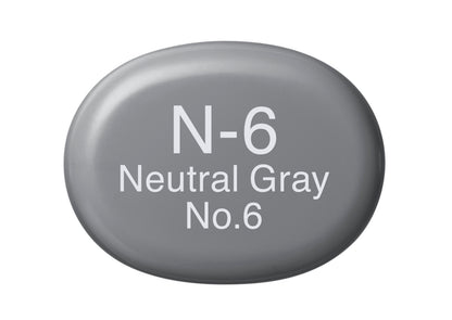 Copic Sketch N6 Neutral Gray No. 6 Marker <inline style="float: right; margin-right: 10px; background-color: rgb(148, 149, 151);">&nbsp;&nbsp;&nbsp;&nbsp;&nbsp;&nbsp; </inline>
