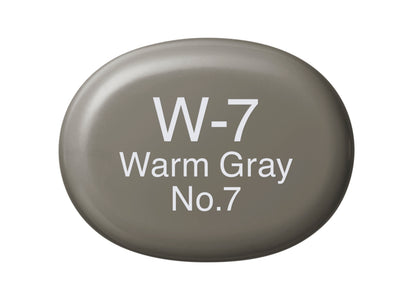 Copic Sketch W7 Warm Gray No. 7 Marker <inline style="float: right; margin-right: 10px; background-color: rgb(119, 121, 116);">&nbsp;&nbsp;&nbsp;&nbsp;&nbsp;&nbsp; </inline>