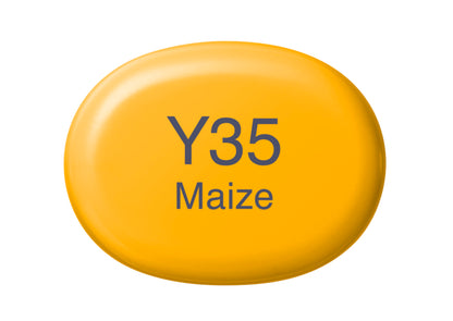Copic Sketch Y35 Maize Marker <inline style="float: right; margin-right: 10px; background-color: rgb(249, 210, 120);">&nbsp;&nbsp;&nbsp;&nbsp;&nbsp;&nbsp; </inline>
