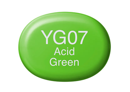 Copic Sketch YG07 Acid Green Marker <inline style="float: right; margin-right: 10px; background-color: rgb(155, 199, 81);">&nbsp;&nbsp;&nbsp;&nbsp;&nbsp;&nbsp; </inline>
