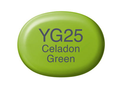 Copic Sketch YG25 Celadon Green Marker <inline style="float: right; margin-right: 10px; background-color: rgb(200, 219, 120);">&nbsp;&nbsp;&nbsp;&nbsp;&nbsp;&nbsp; </inline>