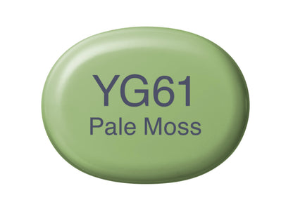Copic Sketch YG61 Pale Moss Marker <inline style="float: right; margin-right: 10px; background-color: rgb(129, 191, 140);">&nbsp;&nbsp;&nbsp;&nbsp;&nbsp;&nbsp; </inline>