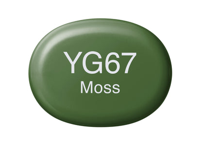 Copic Sketch YG67 Moss Marker <inline style="float: right; margin-right: 10px; background-color: rgb(129, 191, 140);">&nbsp;&nbsp;&nbsp;&nbsp;&nbsp;&nbsp; </inline>