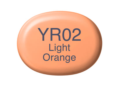 Copic Sketch YR02 Light Orange Marker <inline style="float: right; margin-right: 10px; background-color: rgb(253, 202, 149);">&nbsp;&nbsp;&nbsp;&nbsp;&nbsp;&nbsp; </inline>