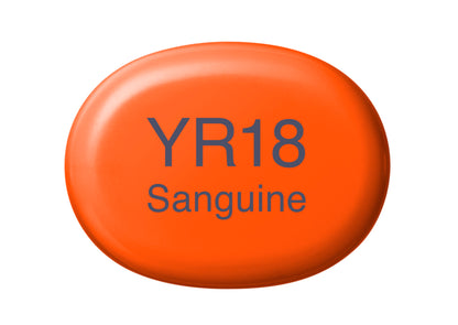 Copic Sketch YR18 Sanguine Marker <inline style="float: right; margin-right: 10px; background-color: rgb(225, 101, 65);">&nbsp;&nbsp;&nbsp;&nbsp;&nbsp;&nbsp; </inline>