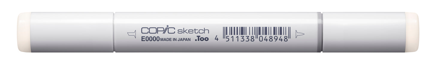 Copic Sketch E0000 Floral White Marker <inline style="float: right; margin-right: 10px; background-color: rgb(254, 249, 244);">&nbsp;&nbsp;&nbsp;&nbsp;&nbsp;&nbsp; </inline>