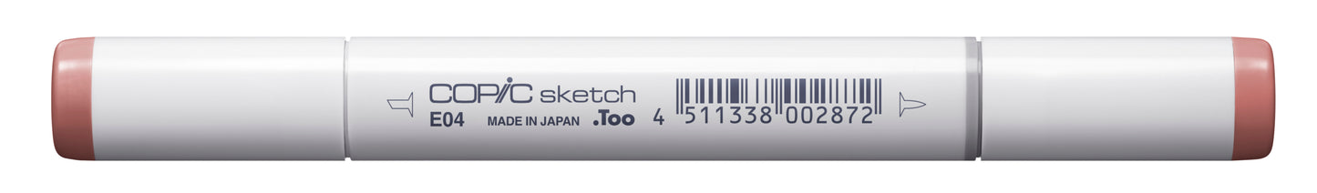 Copic Sketch E04 Lipstick Natural Marker <inline style="float: right; margin-right: 10px; background-color: rgb(225, 185, 193);">&nbsp;&nbsp;&nbsp;&nbsp;&nbsp;&nbsp; </inline>