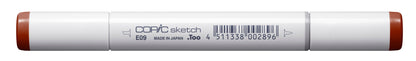 Copic Sketch E09 Burnt Sienna Marker <inline style="float: right; margin-right: 10px; background-color: rgb(202, 103, 84);">&nbsp;&nbsp;&nbsp;&nbsp;&nbsp;&nbsp; </inline>
