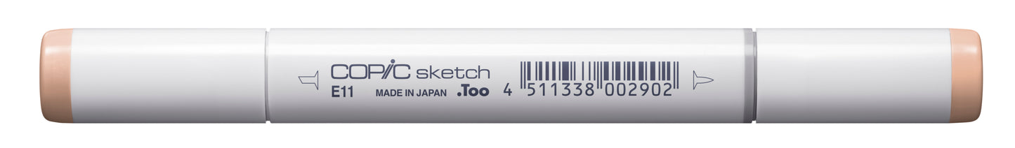 Copic Sketch E11 Barley Beige Marker <inline style="float: right; margin-right: 10px; background-color: rgb(254, 231, 215);">&nbsp;&nbsp;&nbsp;&nbsp;&nbsp;&nbsp; </inline>
