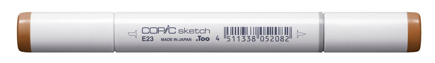Copic Sketch E23 Hazelnut Marker <inline style="float: right; margin-right: 10px; background-color: rgb(231, 188, 162);">&nbsp;&nbsp;&nbsp;&nbsp;&nbsp;&nbsp; </inline>
