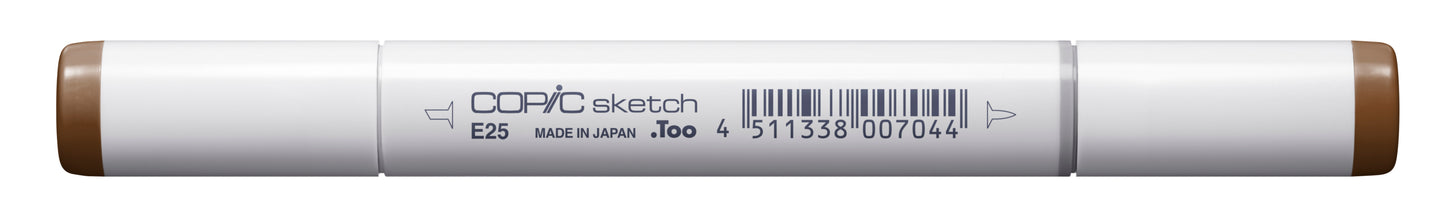 Copic Sketch E25 Caribe Cocoa Marker <inline style="float: right; margin-right: 10px; background-color: rgb(198, 156, 123);">&nbsp;&nbsp;&nbsp;&nbsp;&nbsp;&nbsp; </inline>