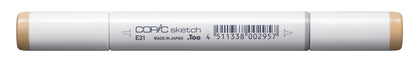 Copic Sketch E31 Brick Beige Marker <inline style="float: right; margin-right: 10px; background-color: rgb(243, 227, 204);">&nbsp;&nbsp;&nbsp;&nbsp;&nbsp;&nbsp; </inline>
