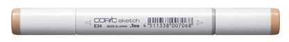 Copic Sketch E34 Toast Marker <inline style="float: right; margin-right: 10px; background-color: rgb(232, 197, 157);">&nbsp;&nbsp;&nbsp;&nbsp;&nbsp;&nbsp; </inline>