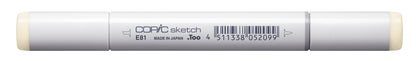 Copic Sketch E81 Ivory Marker <inline style="float: right; margin-right: 10px; background-color: rgb(235, 222, 180);">&nbsp;&nbsp;&nbsp;&nbsp;&nbsp;&nbsp; </inline>