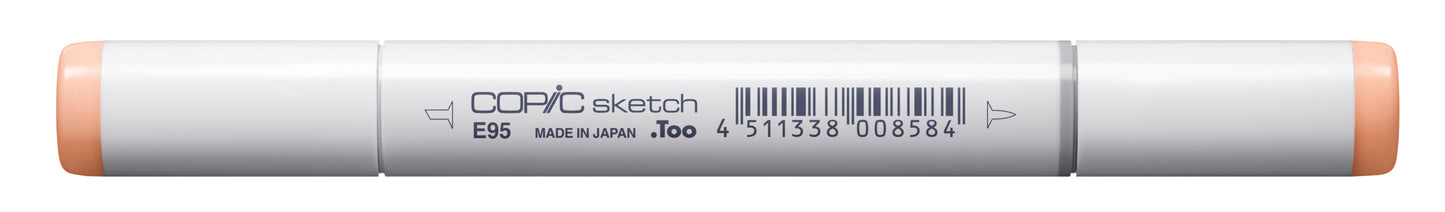 Copic Sketch E95 Tea Orange Marker <inline style="float: right; margin-right: 10px; background-color: rgb(251, 187, 125);">&nbsp;&nbsp;&nbsp;&nbsp;&nbsp;&nbsp; </inline>