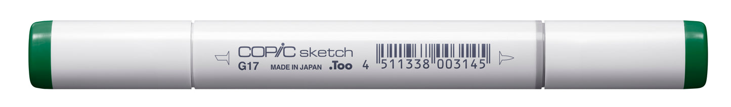 Copic Sketch G17 Forest Green Marker <inline style="float: right; margin-right: 10px; background-color: rgb(21, 180, 126);">&nbsp;&nbsp;&nbsp;&nbsp;&nbsp;&nbsp; </inline>
