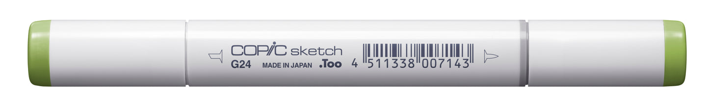 Copic Sketch G24 Willow Marker <inline style="float: right; margin-right: 10px; background-color: rgb(189, 219, 170);">&nbsp;&nbsp;&nbsp;&nbsp;&nbsp;&nbsp; </inline>