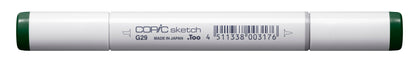 Copic Sketch G29 Pine Tree Green Marker <inline style="float: right; margin-right: 10px; background-color: rgb(40, 112, 84);">&nbsp;&nbsp;&nbsp;&nbsp;&nbsp;&nbsp; </inline>