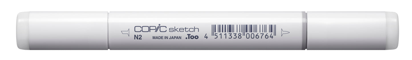 Copic Sketch N2 Neutral Gray No. 2 Marker <inline style="float: right; margin-right: 10px; background-color: rgb(217, 218, 222);">&nbsp;&nbsp;&nbsp;&nbsp;&nbsp;&nbsp; </inline>