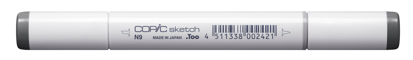 Copic Sketch N9 Neutral Gray No. 9 Marker <inline style="float: right; margin-right: 10px; background-color: rgb(77, 78, 80);">&nbsp;&nbsp;&nbsp;&nbsp;&nbsp;&nbsp; </inline>