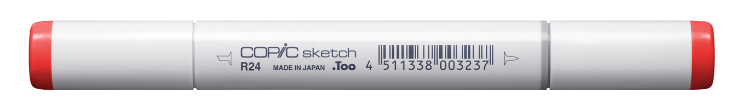 Copic Sketch R24 Prawn Marker <inline style="float: right; margin-right: 10px; background-color: rgb(226, 110, 113);">&nbsp;&nbsp;&nbsp;&nbsp;&nbsp;&nbsp; </inline>