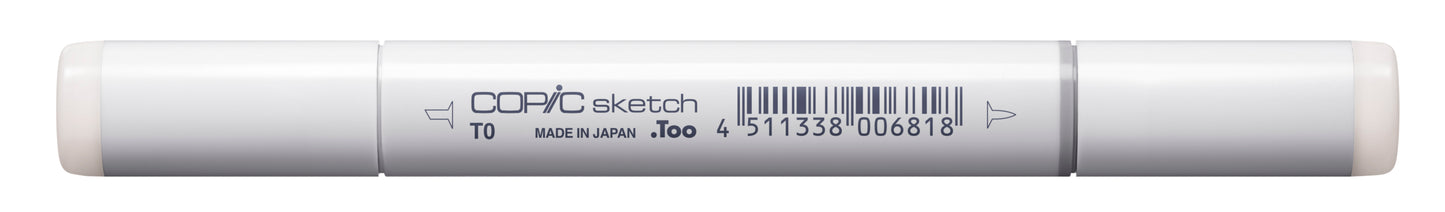 Copic Sketch T0 Toner Gray No. 0 Marker <inline style="float: right; margin-right: 10px; background-color: rgb(236, 237, 239);">&nbsp;&nbsp;&nbsp;&nbsp;&nbsp;&nbsp; </inline>