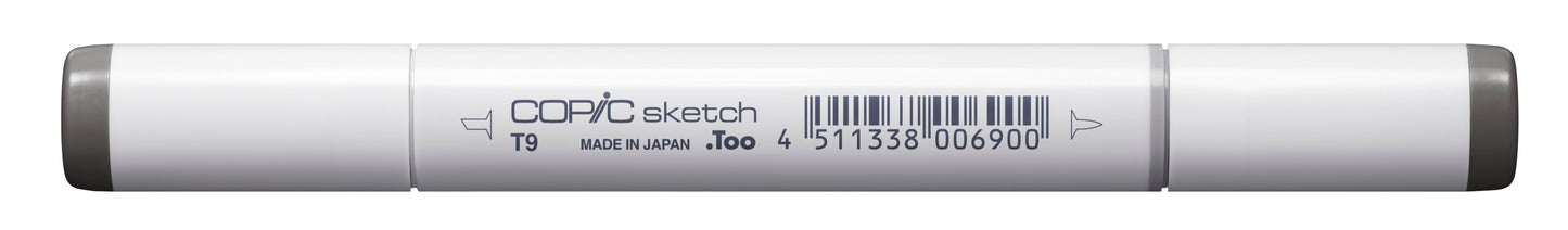 Copic Sketch T9 Toner Gray No. 9 Marker <inline style="float: right; margin-right: 10px; background-color: rgb(77, 76, 74);">&nbsp;&nbsp;&nbsp;&nbsp;&nbsp;&nbsp; </inline>