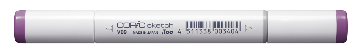 Copic Sketch V09 Violet Marker <inline style="float: right; margin-right: 10px; background-color: rgb(135, 84, 161);">&nbsp;&nbsp;&nbsp;&nbsp;&nbsp;&nbsp; </inline>