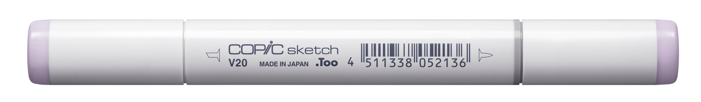 Copic Sketch V20 Wisteria Marker <inline style="float: right; margin-right: 10px; background-color: rgb(212, 211, 228);">&nbsp;&nbsp;&nbsp;&nbsp;&nbsp;&nbsp; </inline>