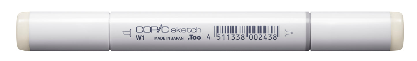 Copic Sketch W1 Warm Gray No. 1 Marker <inline style="float: right; margin-right: 10px; background-color: rgb(230, 231, 223);">&nbsp;&nbsp;&nbsp;&nbsp;&nbsp;&nbsp; </inline>