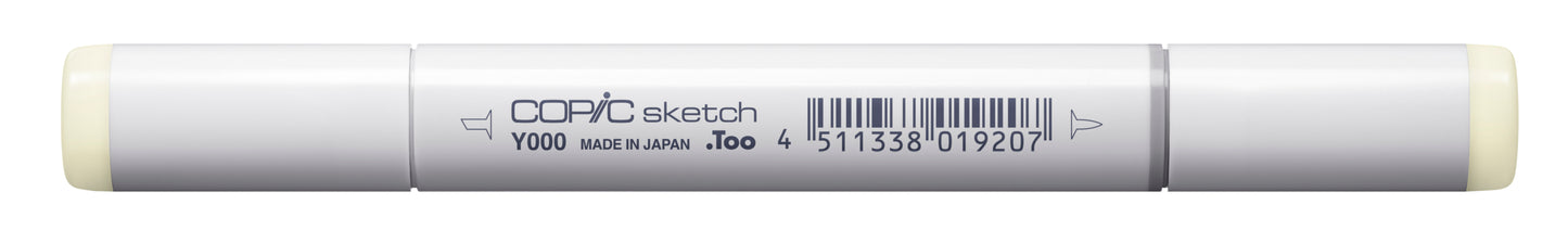 Copic Sketch Y000 Pale Lemon Marker <inline style="float: right; margin-right: 10px; background-color: rgb(255, 254, 242);">&nbsp;&nbsp;&nbsp;&nbsp;&nbsp;&nbsp; </inline>