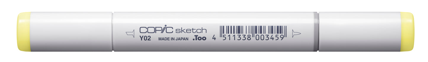 Copic Sketch Y02 Canary Yellow Marker <inline style="float: right; margin-right: 10px; background-color: rgb(246, 242, 151);">&nbsp;&nbsp;&nbsp;&nbsp;&nbsp;&nbsp; </inline>